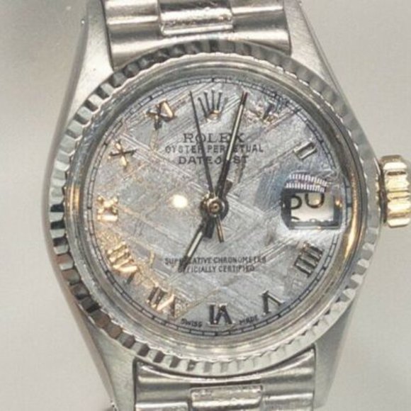 METERORITE ROLEX! LADIES 18K PRESIDENT WATCH!! - Picture 2 of 7